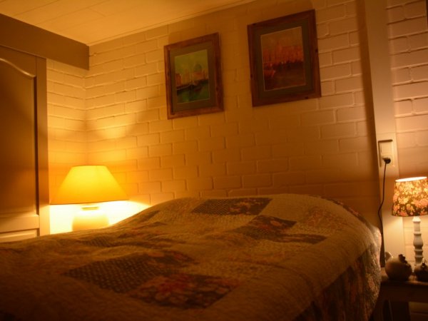 Bedroom ground floor, with bathroom 